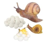 Healifty Modello Ciclo Educativo per Set Animali Realistici per Apprendimento Cognitivo e Decorazione Stili Casuali