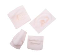 Healifty Modello Didattico Organi del Volto in PVC Resistente, Set 4 Pezzi per Pratica Schizzo Artistico, Decorazione Compatta per Casa e Studio, Ausilio Portatile per Studenti di Disegno