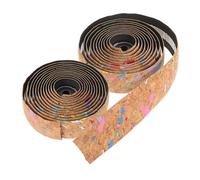 Healifty Nastro Manubrio per Bici 1 Paio Antiscivolo e Assorbente in PU Resistente All’Usura per Mountain Bike e Bici da Strada Fascia Protettiva Confortevole e Facile da Installare