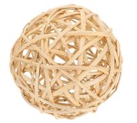 Healifty Palline Decorative in Rattan Intrecciato 15 Cm per Arredamento Casa e Feste, Palla Decorativa Fai da Te Cava per Centrotavola e Decorazioni Sceniche, Accessori Creativi