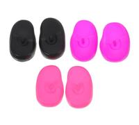 Healifty Paraorecchie in silicone 3 paia di paraorecchie impermeabili per capelli tintura parrucchiere protezione contro la protezione del colore e la penetrazione dell'acqua