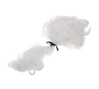 Healifty Parrucca da Giudice Bianca Autentica per Cosplay Feste in Costume e Rievocazioni Storiche per Giochi di Ruolo Spettacoli Teatrali e Costumi di Halloween