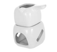 Healifty Pentola Fonduta Cioccolato Scaldaburro Compatto per e Formaggio per Cucina Domestica e Locali Mantiene e Consistenza Liscia