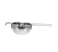 Healifty Pentola Sciogli Cioccolato in Acciaio Inossidabile Manico Ergonomico Vaschetta per Sciogliere Burro Formaggio Cera e Caramello Caldaia per Riscaldamento Indiretto Leggera e Facile