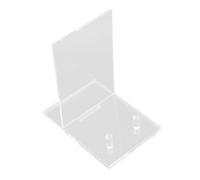 Healifty per Libri Acrilico Trasparente Menu e Foto Espositore Versatile per e Scuole Design Moderno e Facile da Trasportare e Utilizzare