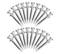 Healifty Picchetti Aeratore per Scarpe Prato in Metallo 5,8 Cm Set da 20 Pezzi Resistenti per Giardinaggio Accessori Sostitutivi per Arieggiatore da Prato Adatti a Cura Professionale