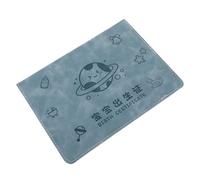 Healifty Portacertificato in Similpelle per Certificato di Nascita Ragazzo Ragazza Custodia Protettiva Resistente in PU Organizer Portadocumenti da Viaggio e Cartella Ricordo Salvaspazio