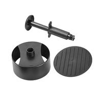 Healifty Pressa Hamburger Rotonda in Plastica ABS con Pulsante Stampo Non Stick per Polpette di Carne Adatta per BBQ Verdure e Bacon Utensile da Cucina Manuale per Preparazione Veloce