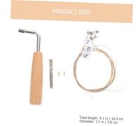 Healifty Professionale di Picchetti di Accordatura per Lira Accessori Resistenti per Arpa Lira con Vite di Ricambio Facili da Usare Finitura Liscia senza Bave Kit per Sostituzione Precisa