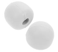 Healifty Punte Silenziose per Bacchette in Silicone Grigio Chiaro Accessori per Batteria Riduzione Rumore Protezione per Bacchette da Pratica Compatibili Vari per Esercizi e Prove