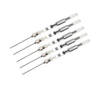 Healifty Ricariche per Stilografica con Assorbitore d Inchiostro in Argento Accessorio Scuola per Riempimento Penna Stilografica Europeo