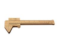 Healifty Righello Calibrato Legno per Righello Accuratezza Legno Strumento Misurazione per Disegno e Misura Doppia Scala per Uso Scolastico e