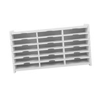 Healifty Scatola CD Multi Scomparto Contenitore Leggero e Portatile per Dvd e CD Organizzatore per Ufficio e Casa Protezione e Conservazione Resistente e