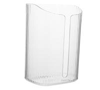 Healifty Scatola Fazzoletti Murale Trasparente Pet per Bagno Organizzatore per Salviette e Asciugamani Perforazione Moderno e Resistente