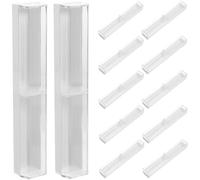 Healifty Scatola per Penna Traslucida Singola 12 Pezzi, Astuccio Portapenne Leggero Multiuso, Contenitore Espositore per Penne Stilografiche, per Studenti e Professionisti, Design Elegante