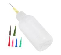 Healifty Set 1 Flacone Spruzzo Smalto Ceramica 50ml 7 Punte Ago Applicatore di Precisione per Decorazione Dettagliata Artigianale Utensile Ceramica Studio e Laboratorio