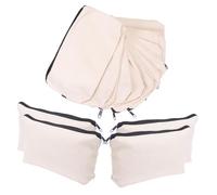 Healifty Set 14 Pezzi Astucci in Tela Cerniera 21X11 CM Astuccio per Matite e Trucco Vuoto Borse Cosmetiche da Viaggio Pratiche e Personalizzabili per Fitness e Campeggio