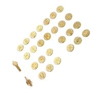 Healifty Set 28 Punte per Pirografia e Incisione Fai da Te Punte per Bruciatore Legno e Intaglio Accessori Resistenti per Artigianato Decorazioni e Lavorazione Creativa