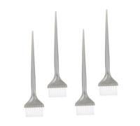 Healifty Set 4 Pezzi Pennelli per Tintura dei Chioma Pettine per Tintura Spazzole Leggere per Uso Domestico e Saloni Adatti per Colpi di Sole Micro Trecce e Trattamenti alla Cheratina