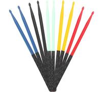 Healifty Set 5 Paia Bacchette da Batteria 5a Impugnatura Antiscivolo in Nylon, Accessori per Strumenti Musicali, Bacchette Leggere per Bambini e Adulti, per Esercizi e Pratica Musicale