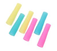 Healifty Set 6 Pezzi Coperture Antiscivolo in Silicone per Punte Pinzette e Forbici Manicure, Protezione Compatta per Strumenti Unghie, Accessori Nail Art per Uso Colore Casuale