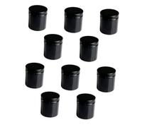 Healifty Set da 10 Contenitori per Crema in Pet da 500 Ml Barattoli per Cosmetici e Lozioni Ampia Apertura Porta Crema Viso Antiperdite per Uso Domestico e Cura della Pelle