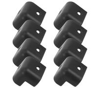 Healifty Set da 8 Protezioni Angolari per Chitarra in Plastica Resistente Agli Urti, Protezione Angolare per Amplificatori e Altoparlanti, Installazione senza Attrezzi per Uso su Strumenti