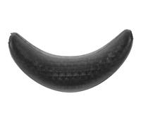 Healifty Shampoo Bowl Cuscino cervicale in Gomma per capelli e cervicale, per parrucchieri, lavabo, vasca da bagno, strumento (nero)