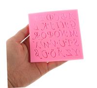Healifty Stampo Silicone Lettere Maiuscole per Dolci Fondente Cioccolato e Biscotti Riutilizzabile per Decorazioni Torte e Pasta di DIY Creativo