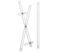 Healifty Strumenti per e Argilla Righello Plastica Multiuso per Misurare Spessore profondità e Altezza Creazione di Vasi e Oggetti in Argilla