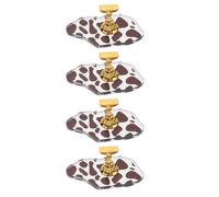 Healifty Supporto per Esercitazioni Unghie 4 Punte Riutilizzabile, Espositore per Campioni di Nail Art a Pressione, Tavolo Portatile per Pratica Manicure Professionale e Domestica