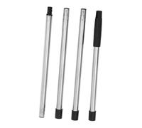 Healifty Telescopico Acciaio Sezioni per Ricambio Scopa Lavare e Compatibile con Testine Mop e Spazzolone e Versatile per Pulizia Casa