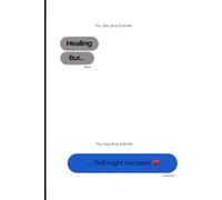 HEALING.... BUT I STILL MIGHT TEXT BACK: A lined journal for letting go, Emotional Healing, & writing you wont send