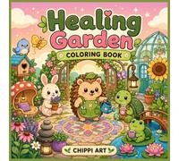 Healing Garden: A Cozy Coloring Journey Through Nature, Calm, and Creativity