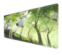 Healing Mouse Pad, XXL MousePad - Exorcist Anime Mouse Pad - Sewn Edge - Non slip Base - Suitable for Gaming MousePad, Office, Computer Keyboard Pad 90 × 40cm