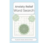 Healing Word Search Puzzle Book: Word Searches with Easy to Read Print Self Healing, Anxiety Relief, Self Help, 6 x 9 inches, 110 pages, 50+ Puzzles - Gift for Vacations, Holidays