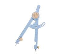 HEALLILY 1 Set Compassi Multifunzionali in Metallo con Righello Strumento per Disegno Matematica per Studenti per Esami Progetti Scolastici