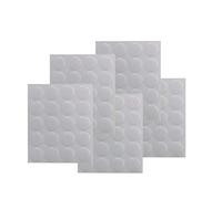 HEALLILY 100 Pezzi Chiaro Epoxy Adesivo 25MM Rotondo Resina Cupola Artigianato Caps Cerchi Punti per Collana Capelli Archi Pendenti Album