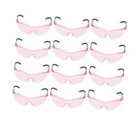 HEALLILY 12 occhiali di sicurezza resistenti agli urti protettivi da laboratorio per ragazzi e occhiali di sicurezza leggeri con lenti trasparenti per scienze sportive e progetti fai da te