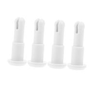 HEALLILY 2 Paia Accessori per Strumenti di Diagnostica Ottica Bianco in Plastico Asta Rinforzata 4,45x10,3mm per Centri Optometrici e Stazioni di Screening