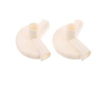 HEALLILY 2 Pezzi Giunti di Ricambio per Box Connettori per Box Plastica Diametro Interno 22mm Beige per Play Yard e Playpen per Tappeti e Pavimenti Duri