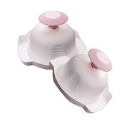HEALLILY 2 supporti di sicurezza alimentare per le dita, strumenti di protezione per tagliare frutta e verdura in acciaio, protezione contro tagli e graffi, gadget da cucina per mandolina e affettare