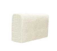 HEALLILY 2Pcs Universale Stretch Divano Bracciolo Copre Poltrona Fodere Lavabile Poltrona Fodera di Braccio di Copertura per Home Office (Beige)