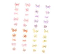 HEALLILY 40 Pezzi Fermagli per Capelli da Design Adorabile con Fiocco Farfalla per Fissare i Capelli Sottili per Ragazzo Ragazza