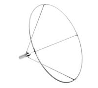 HEALLILY a Sfera Che Brucia La Porta Stabilizzatore a Palloncino Frame Del a Palloncino Palloncini Per Il Ripieno Palloncino Nuziale Acciaio Inossidabile Argento