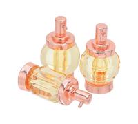 HEALLILY Accessori Miniatura Casa delle Bambole 3 Pezzi Bottiglie Mignon in Metallo Design Realistico per Scena Micro e Decorazione Dollhouse