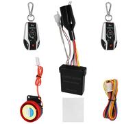 HEALLILY Allarme e Spegnimento e Sblocco Blocco Automatico per Moto Kit Antifurto Telecomando, Funzione Avvio Remoto Materiale Plastico, Sicurezza Migliorata