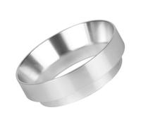 HEALLILY Anello Dosatore per Caffè Dosing Funnel, Anello Dosatore per Macchina Caffè, Lega di Alluminio, Magnetico, Argento, la Maggior Parte dei Portafiltro Espresso