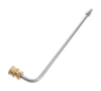 HEALLILY Bacchetta di Prolunga ad Alta Pressione in Acciaio Inossidabile e Ottone Design per Pulizia Versatile di Portici e Sotto Grondaie Attacco Rapido 1/4