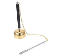 HEALLILY Campana Facile da Conservare Buddista Rituale in Ottone e Acciaio Inox , Leggera e Portatile Utensile Rituale del Dharma per Meditazione in Casa o Cucina
